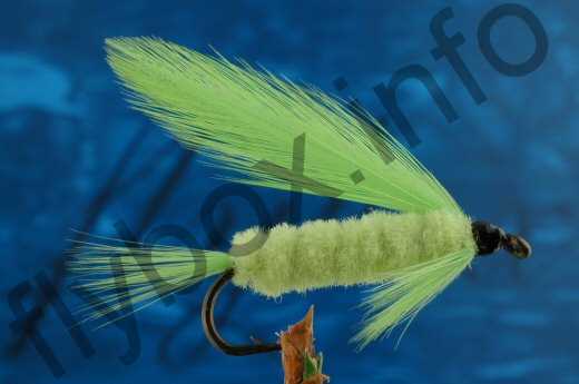 Fish4Flies Green Chenille